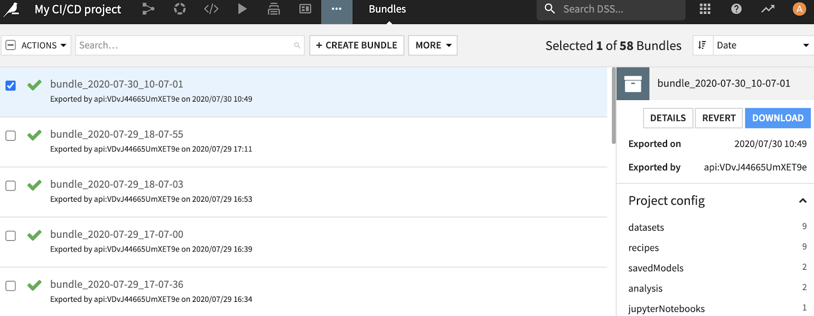 Continuous Integration And Continuous Deployment (CI/CD) In Dataiku DSS